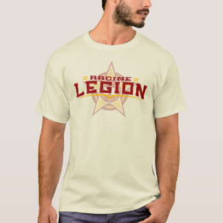 Modernes Vintage Racine Legion Logo T-Shirt
