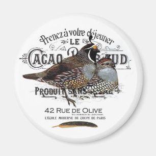 modernes Vintager Sturzquast Magnet