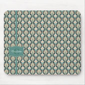 Modernes, Vintages Abstraktes Muster Mousepad (Vorne)