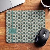 Modernes, Vintages Abstraktes Muster Mousepad