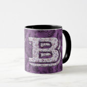 Modernes Vintages B Tasse (VorderseiteRechts)