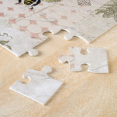 modernes Vintages Bauernhaus, französisches Garten Puzzle (Seite)