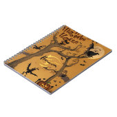 modernes Vintages Drehbuch Notizblock (Linke Seite)