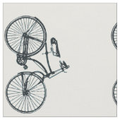 Modernes Vintages Fahrrad Stoff (Nahaufnahme)