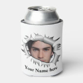 Modernes Vintages Foto nach Maß Dosenkühler (Kanne Vorderseite)