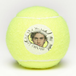 Modernes Vintages Foto nach Maß Tennisbälle