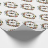 MODERNES VINTAGES KÖRPERBIEN GESCHENKPAPIER (Ecke)