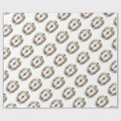 MODERNES VINTAGES KÖRPERBIEN GESCHENKPAPIER (Flach)