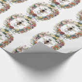 MODERNES VINTAGES KÖRPERBIEN GESCHENKPAPIER (Ecke)