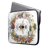 MODERNES VINTAGES KÖRPERBIEN LAPTOPSCHUTZHÜLLE (Vorderseite Links)