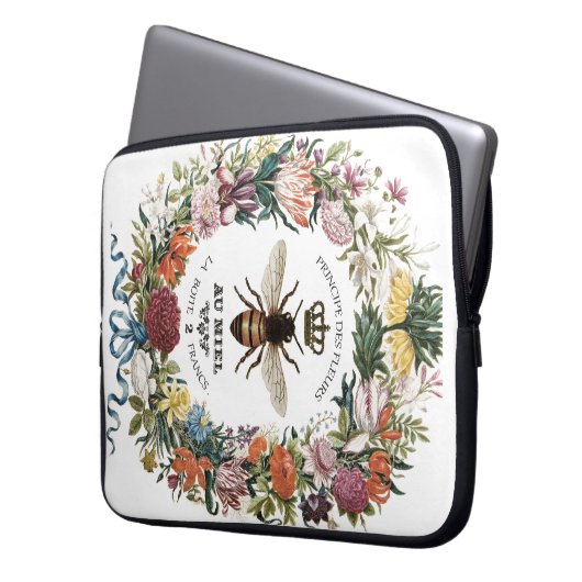 MODERNES VINTAGES KÖRPERBIEN LAPTOPSCHUTZHÜLLE (Vorderseite Links)