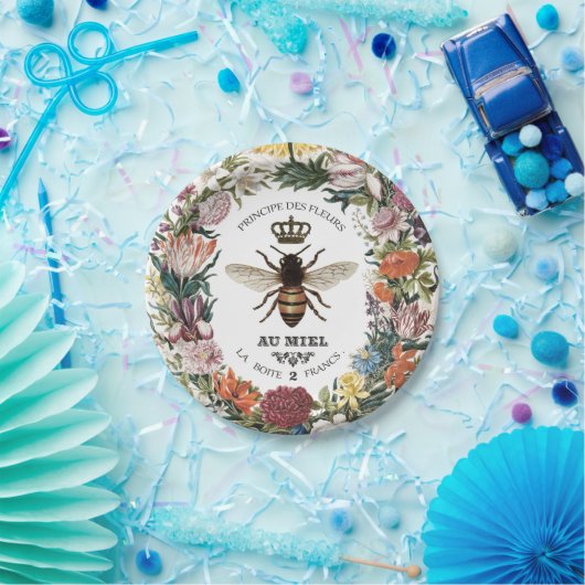 MODERNES VINTAGES KÖRPERBIEN PAPPTELLER (Party)