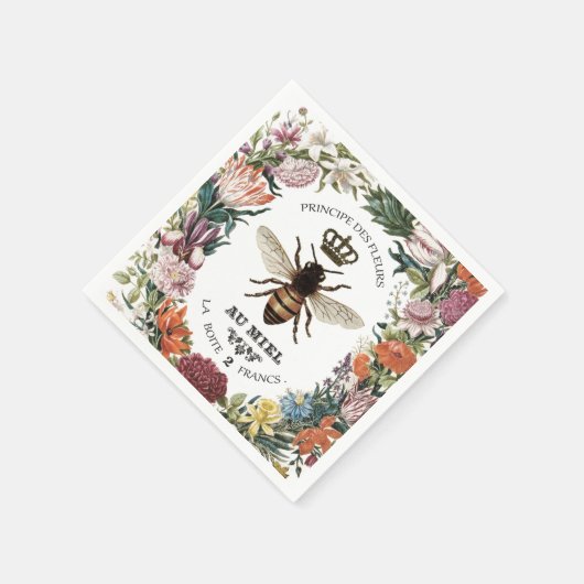 MODERNES VINTAGES KÖRPERBIEN SERVIETTE (Ecke)