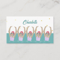 Modernes Vintages künstlerisches Schwimmbad Synchr