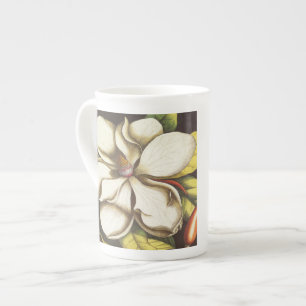 modernes Vintages Magnolie Porzellantasse