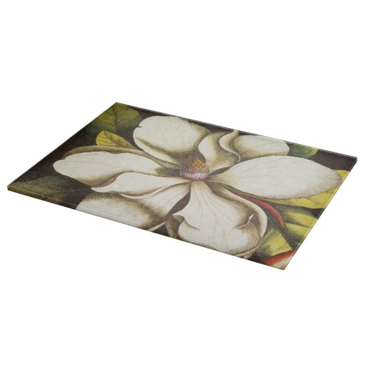 modernes Vintages Magnolie Schneidebrett (Ecke)