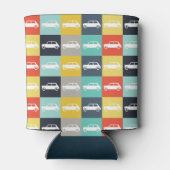 Modernes Vintages Mini-Cooper Dosenkühler (Rückseite)