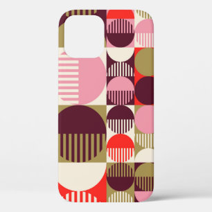 Modernes, Vintages, nahtloses geometrisches Muster Case-Mate iPhone Hülle