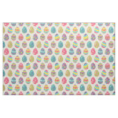Modernes Vintages Osterei-Dekorations-Muster Stoff (Fat Quarter (45,7 x 55,9 cm))