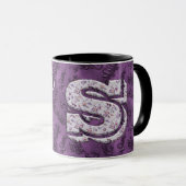 Modernes Vintages S Tasse (VorderseiteRechts)