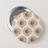 Modernes Vintages Seashell Button (Vorne & Hinten)