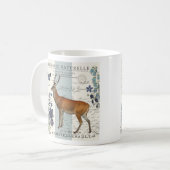 modernes Vintages Waldwild Kaffeetasse (Vorderseite Links)