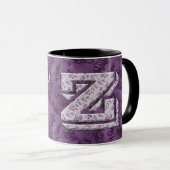 Modernes Vintages Z Tasse (VorderseiteRechts)