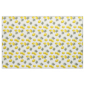 Modernes Vintages Zitronenmuster Stoff (Fat Quarter (45,7 x 55,9 cm))