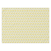Modernes Vintages Zitronenmuster Tischdecke (Vorderseite (Horizontal))