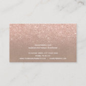 Modernes Visitenkarte (Rückseite)