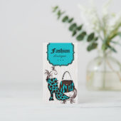 Modernes Visitenkarte (Stehend Vorderseite)