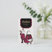 Modernes Visitenkarte (Stehend Vorderseite)