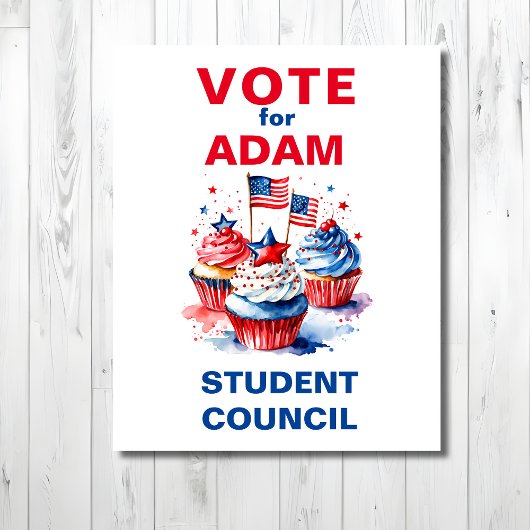 Modernes Votum für den Flyer eines Klassenvorsitze