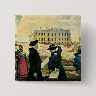 Modernes Washington Button