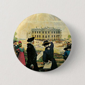 Modernes Washington Button