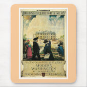 Modernes Washington Mousepad (Vorne)