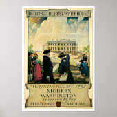 Modernes Washington Poster (Vorne)