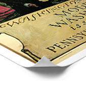 Modernes Washington Poster (Ecke)