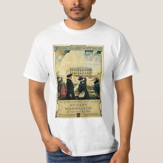 Modernes Washington T-Shirt (Vorderseite)