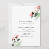 Modernes Wassermelone Abstraktes Künstlerisches Br Einladung (Vorderseite)