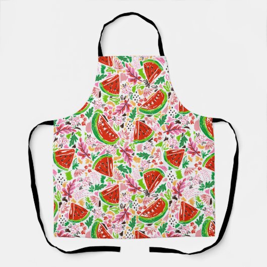 Modernes Wassermelone Schürze (Vorderseite)