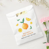 Modernes Wassersportzentrum Citrus Orange Babydusc Geschenktütchen (Versiegelt)