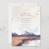 Modernes Watercolor Brautparty Einladung (Vorderseite)