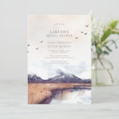 Modernes Watercolor Brautparty Einladung (Stehend Vorderseite)