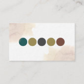 Modernes Watercolor Wedding Guest Kleid Code Begleitkarte (Rückseite)