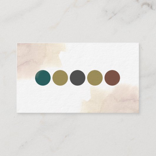 Modernes Watercolor Wedding Guest Kleid Code Begleitkarte (Rückseite)