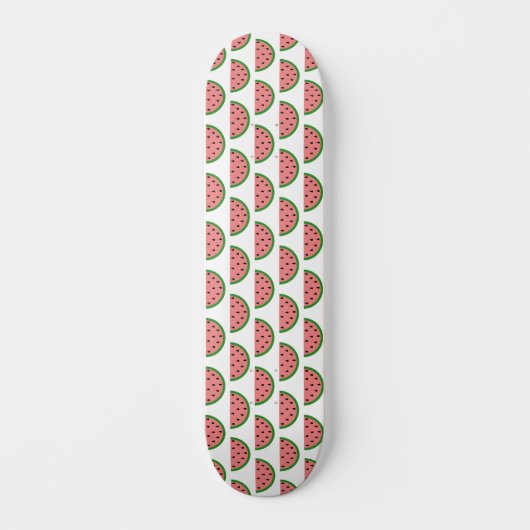 Modernes Watermelon Slice Pattern Skateboard (Vorderseite)