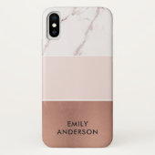 MODERNES WEICHE ERRÖTEN ROSA Case-Mate iPhone HÜLLE (Rückseite)