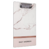 MODERNES WEICHE ERRÖTEN ROSA KLEMMBRETT (Rechts)