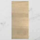 Modernes WEIHNACHTEN Muster Weihnachts-Feierabend  Menükarte (Rückseite)